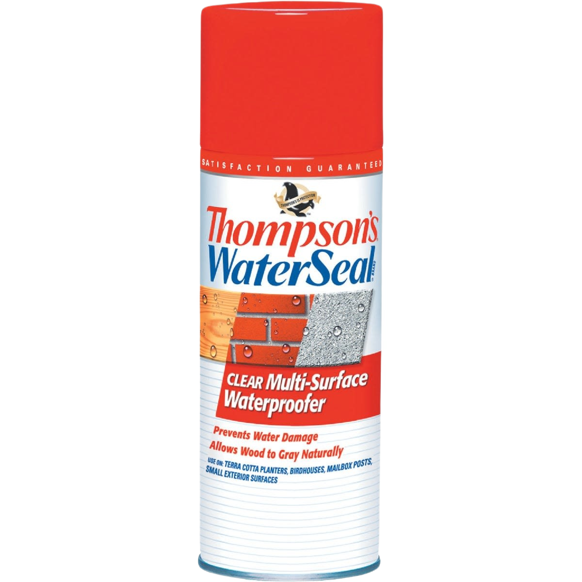 Clear multisurface waterproofer spray with protective seal for wood and exterior surfaces in home improvement collections