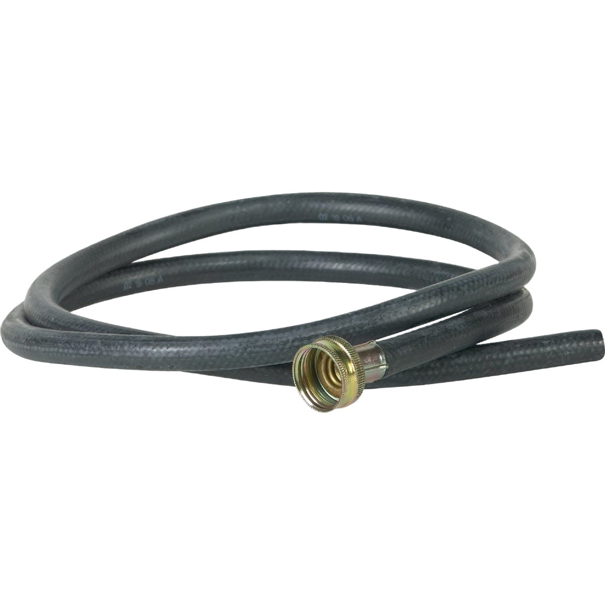 Flexible black utility hose with 3/4 inch female thread for plumbing repair and home improvement under $50 at Hartville Hardware