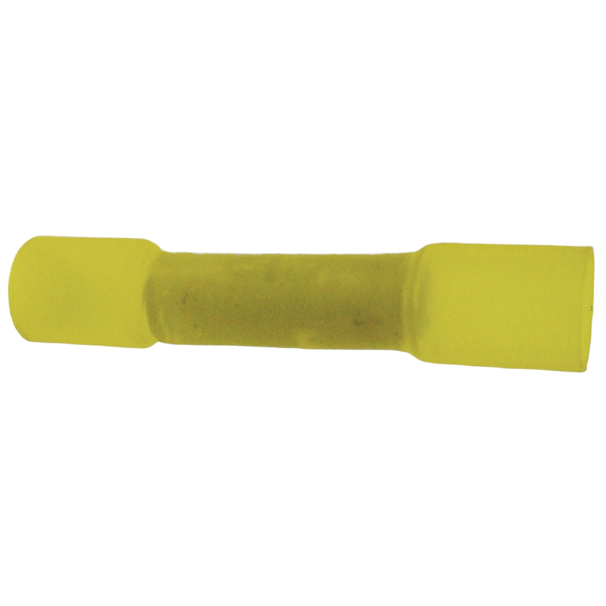 Yellow insulated butt splice connector for secure waterproof electrical connections in the Electrical Under $50 collection
