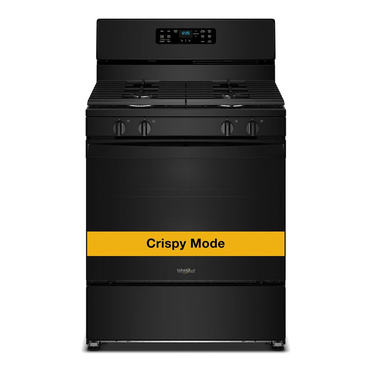 30-inch Gas Range with Crispy Mode and Dishwasher Safe Grates