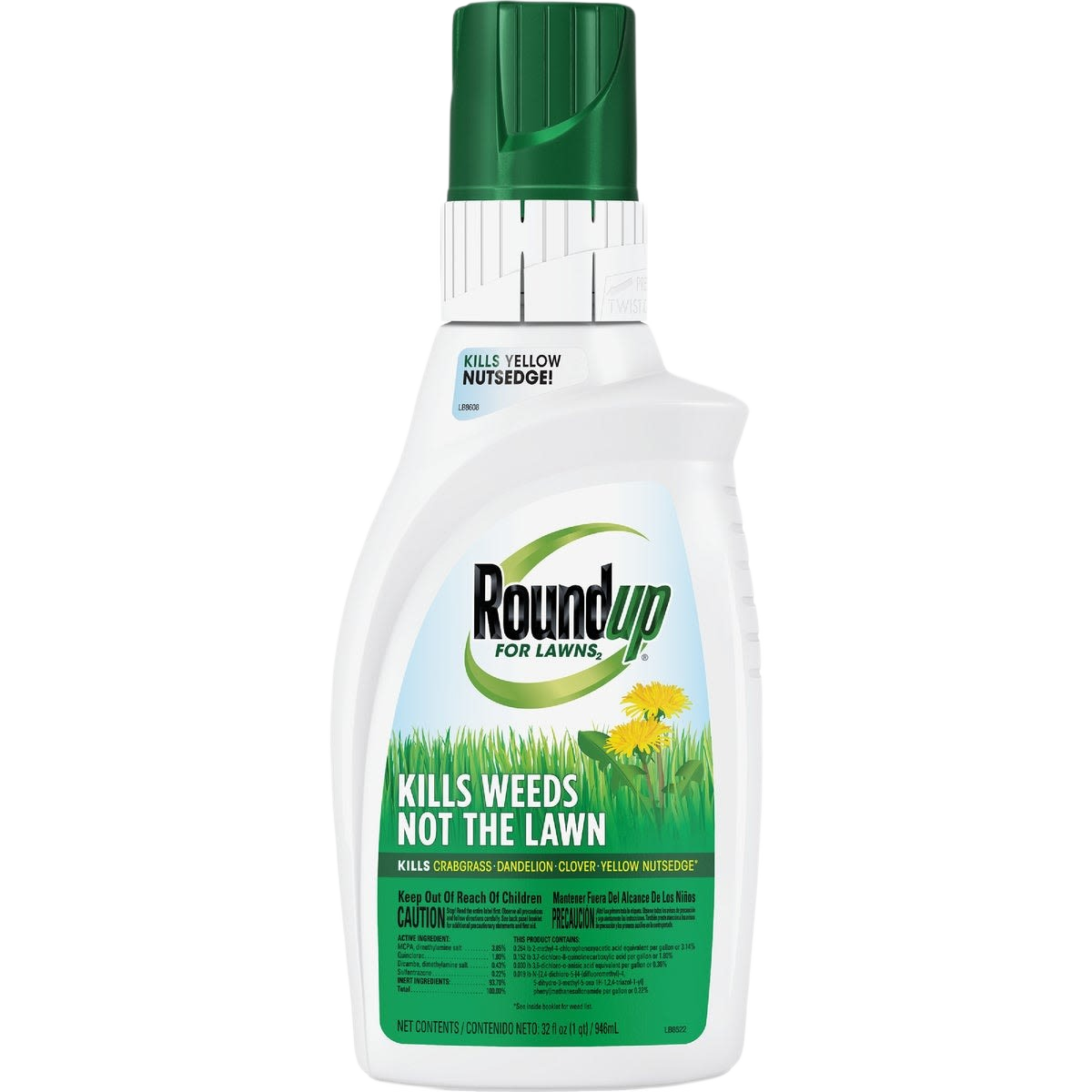 32 oz bottle of Roundup Concentrate for Northern Lawns in lawn care and garden supplies collections