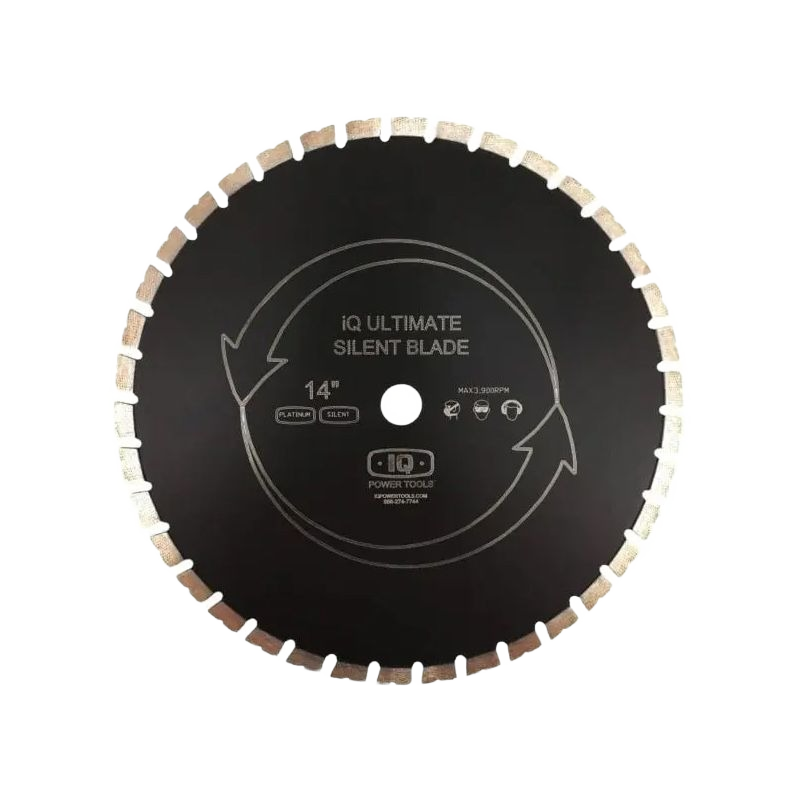 14-inch diamond masonry saw blade with silent core technology for power tool accessories and woodworking tools collections
