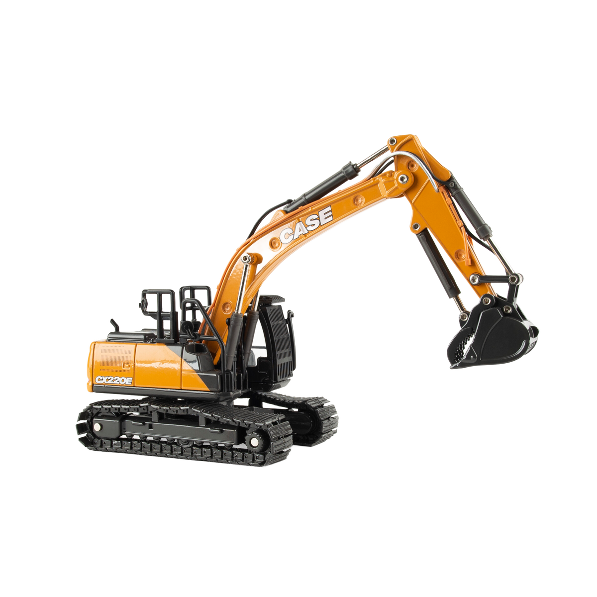 TOMY Case Construction 1:50 Scale CX220E Excavator – Die-Cast Metal Replica – ERTL Prestige Collection