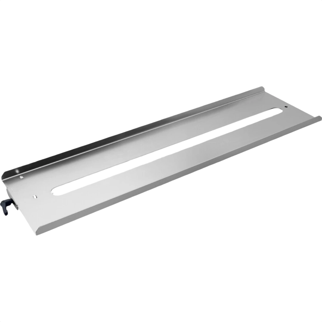 Metal routing slide with precision guide and adjustable mount for woodworking tool accessories and home improvement tasks