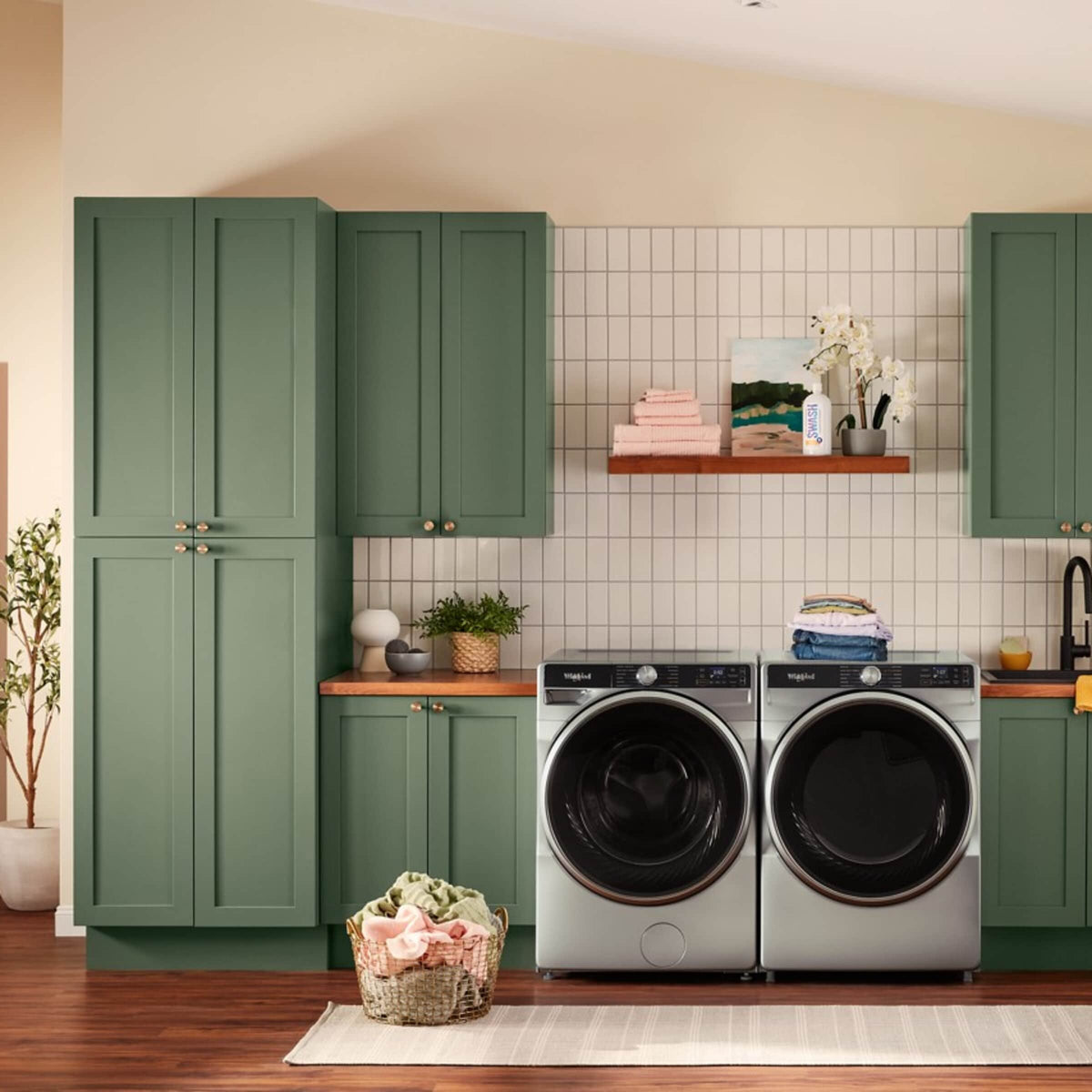 5.0 cu. ft. Smart Front Load ENERGY STAR® Certified Washer with FreshFlow™ Vent System and Intelligent Wash
