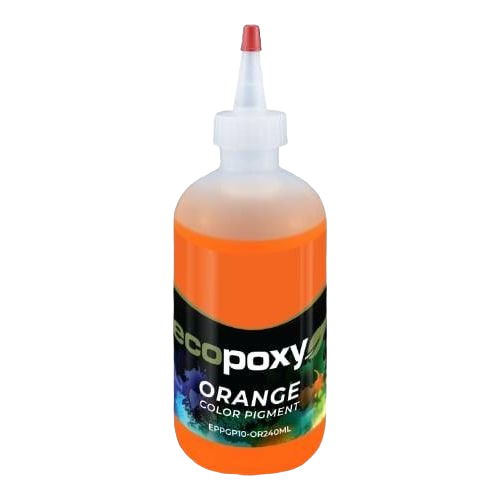 60mL bottle of concentrated orange pigment for epoxy resin in wood sealers and finishing projects under $50