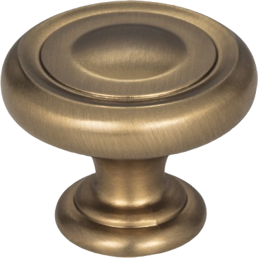 Satin bronze cabinet knob with smooth rounded design for furniture hardware and home improvement under $50 collections