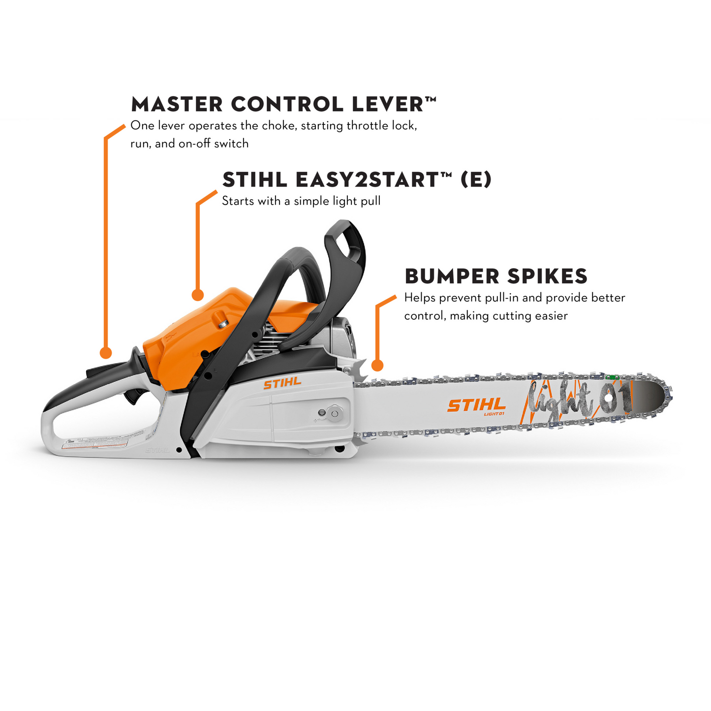 STIHL MS 172 C-E 16" Gasoline Chainsaw