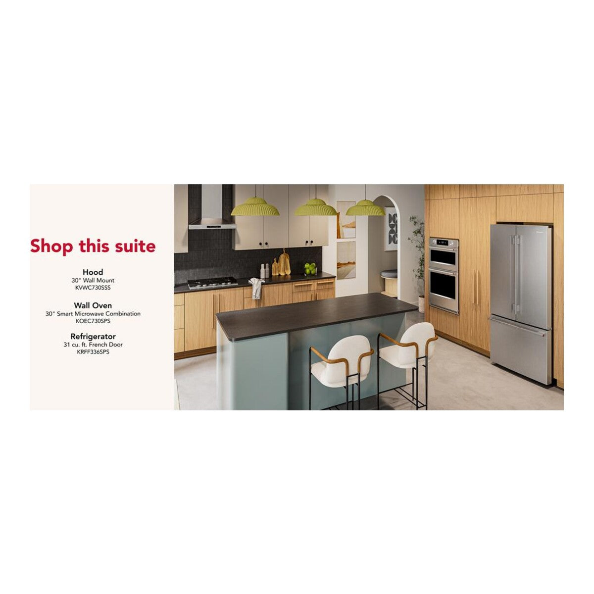 KitchenAid® 30 in. Gas Cooktop with 5 Versatile Burners