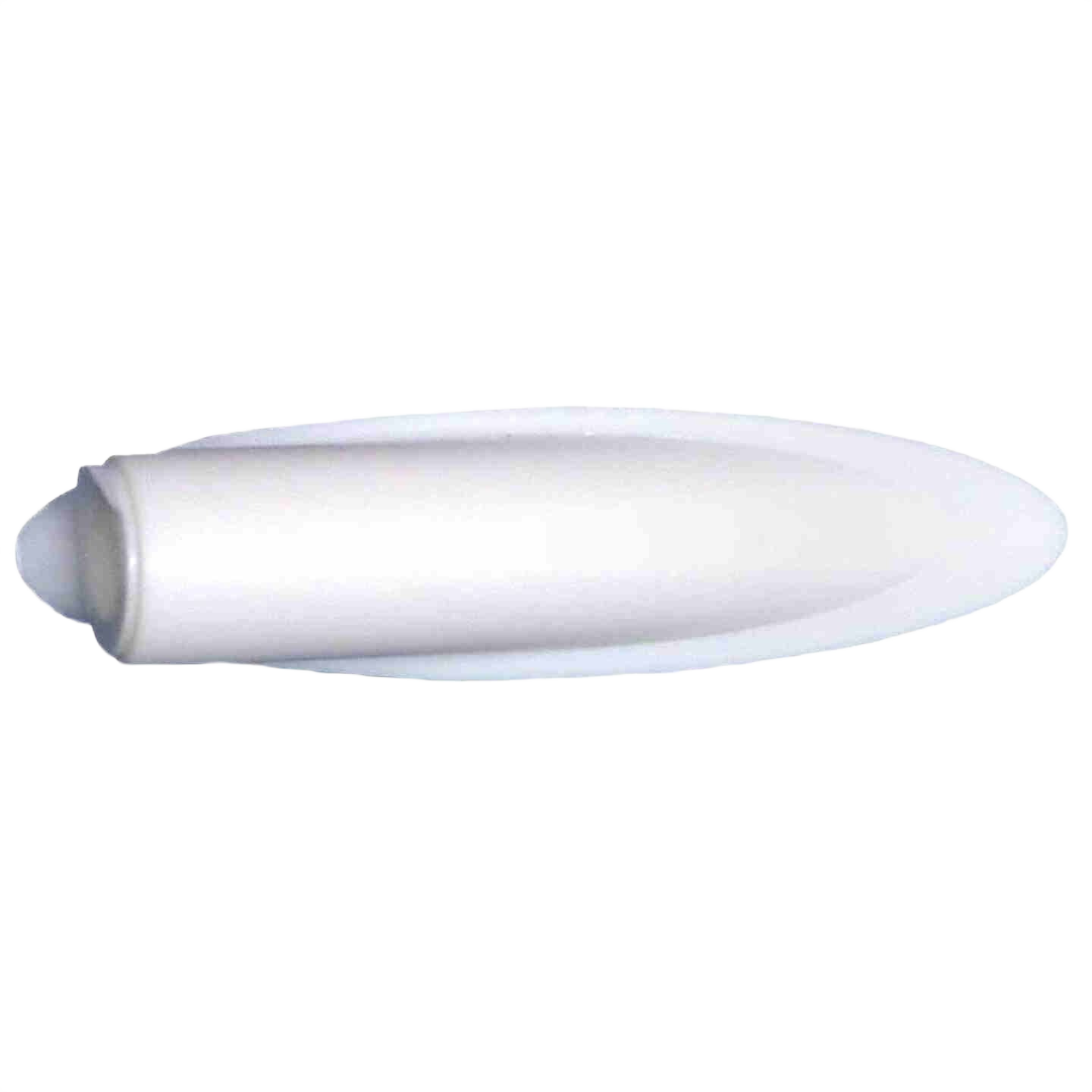 White plastic pocket hole plug designed for woodworking tool accessories and home improvement projects under $50 collections
