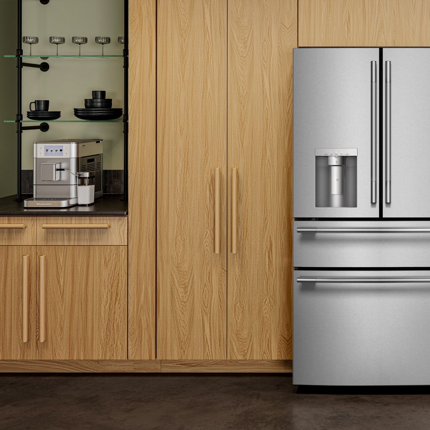 29 cu. ft. French Door Refrigerator with Exterior Water and Ice and FreshChill™ Full-Width Refrigerated Drawer