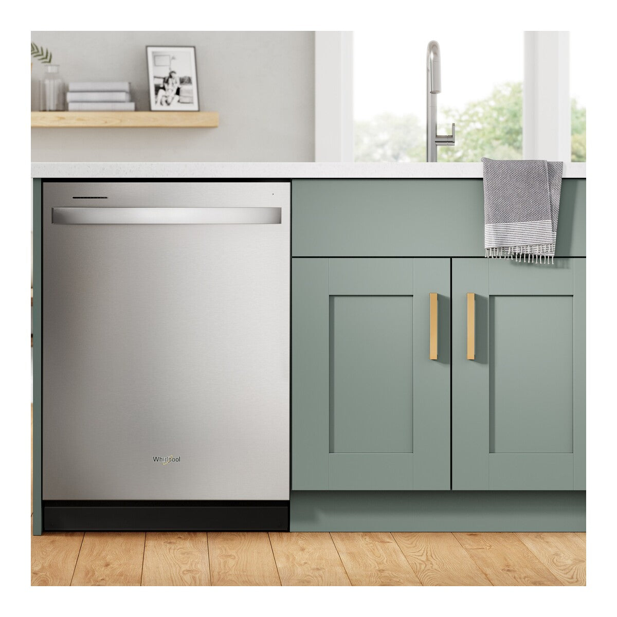 24" Stainless Steel Dishwasher with Soil Sensor and Quick Wash