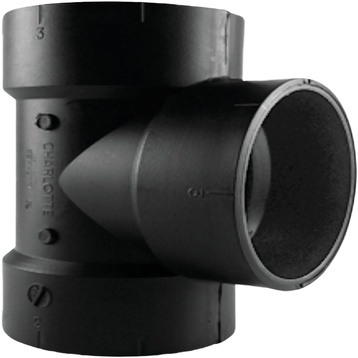 Black ABS 1-1/2 inch vent tee for plumbing and waste systems in pipes and fittings under $50 at Hartville Hardware