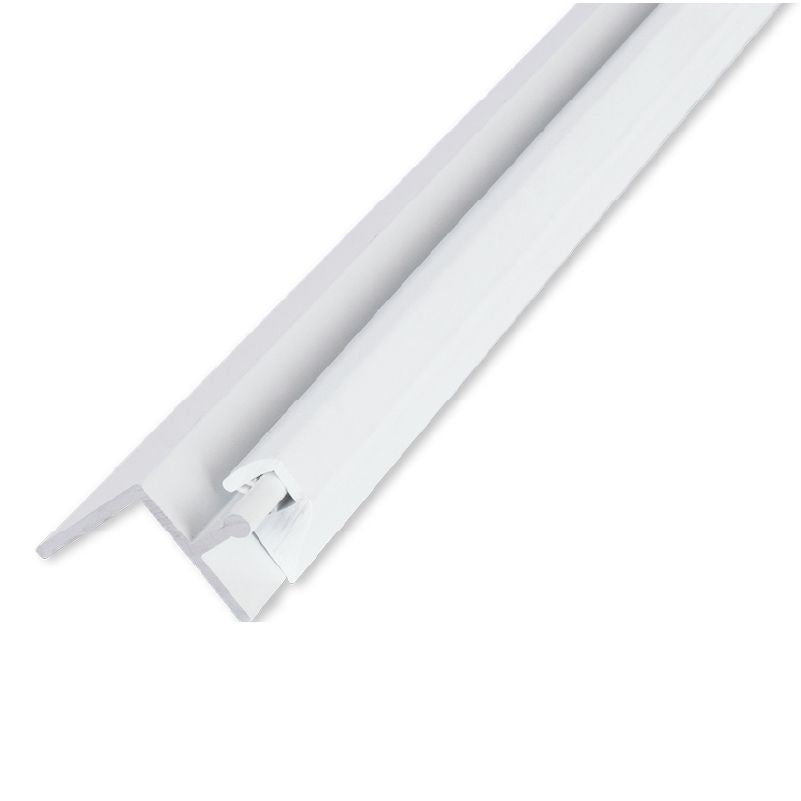 SCREENEZE 8 ft No-Spline Screen Porch System, White with Screws