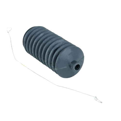 Black rubber steering wheel boot with ribbed design, designed for John Deere automotive tools and parts under $50 collection