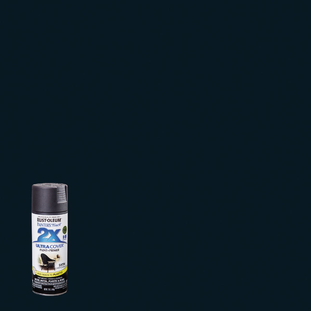 Rust-Oleum black spray paint and primer can for home improvement in paint and supplies under $50 collections