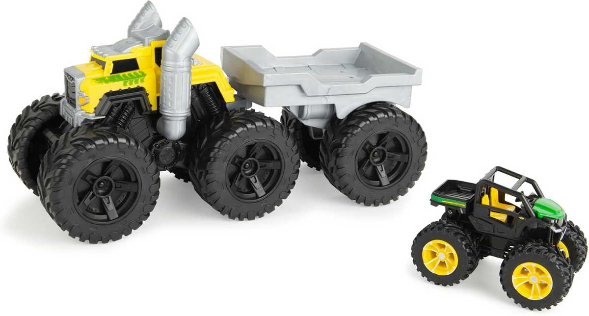 ERTL Monster Treads Rev and Soar Semi Playset