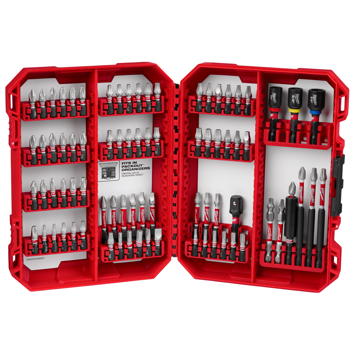 Milwaukee 80PC SHOCKWAVE™ Impact Duty Driver Bit Set