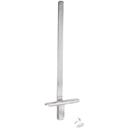 Steel rip fence guide for circular saws with two mounting screws in woodworking and power tool accessories collections