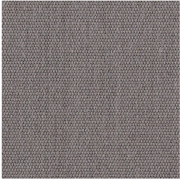 Close-up of gray Boulder canopy fabric with textured weave used for outdoor umbrella shade covering