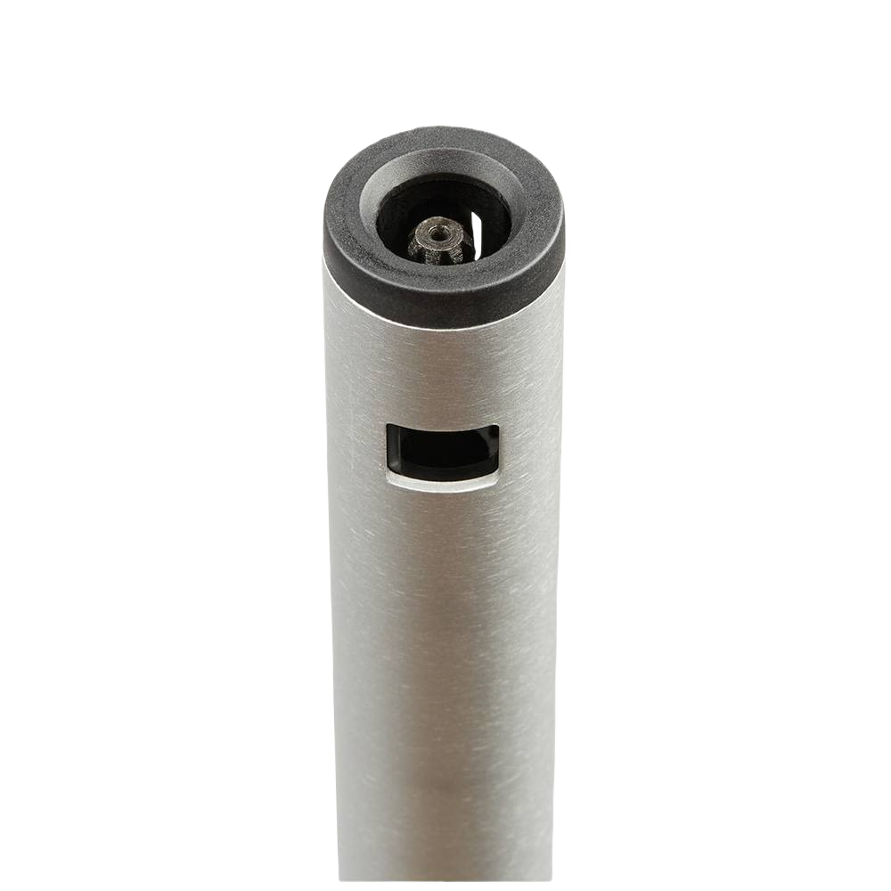 Metal shaft attachment for string trimmer with durable silver finish designed for tools and home improvement use