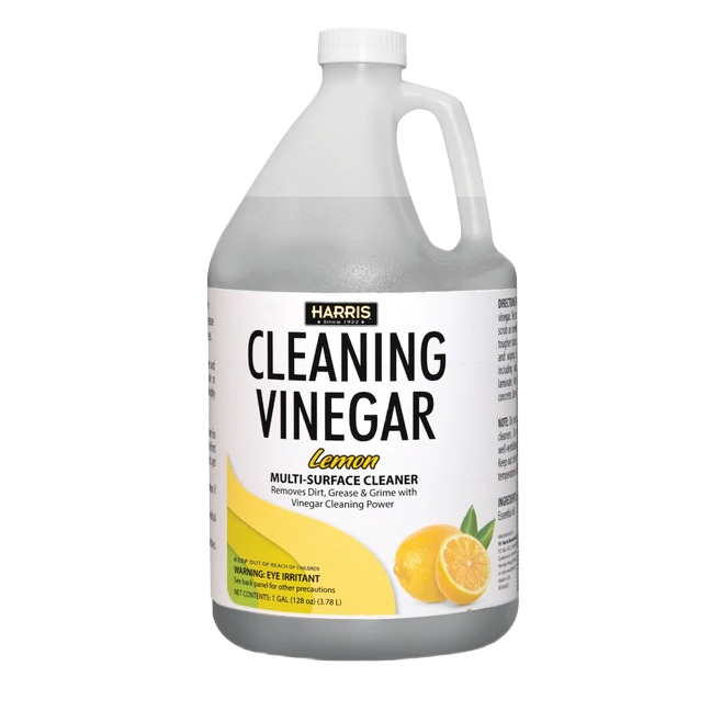One-gallon bottle of lemon-scented cleaning vinegar for multi-surface use in cleaning and home improvement collections
