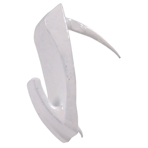 Medium-sized stainless steel picture hook with sharp wallbiter nail for secure hanging in home improvement projects