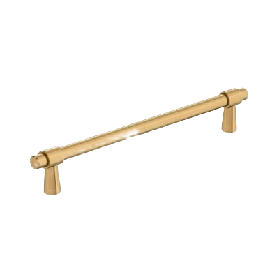 Champagne bronze cabinet pull in mid-century modern style for hardware and home improvement projects under $50 collection