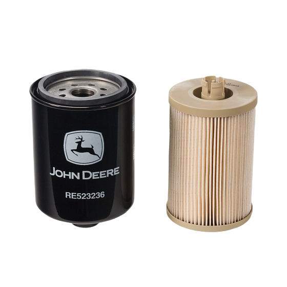 John Deere RE525523 Primary and Final Fuel Filter Kit