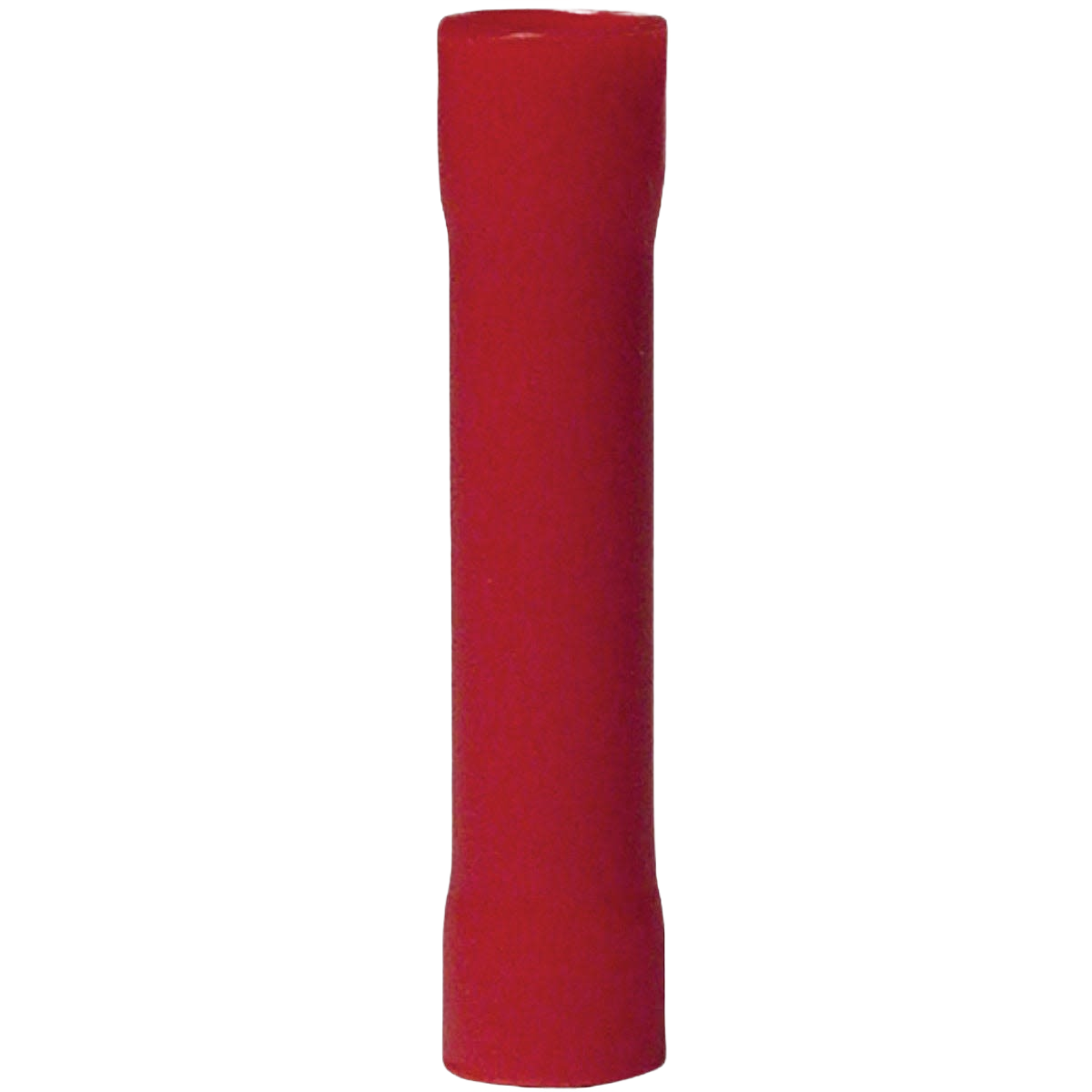 Red insulated butt splice connector for secure wire joints in electrical and home improvement projects under $50 collection