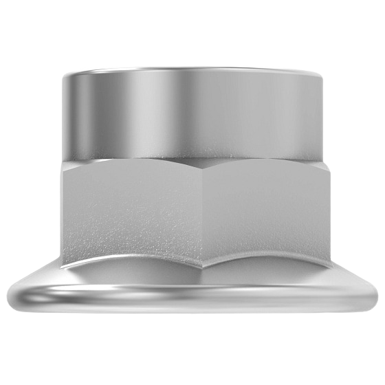 John Deere 14M7400 M10 Hexagonal Flange Lock Nut, 5-Pack