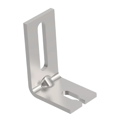 Metal bracket with elongated mounting slots for secure attachment in John Deere parts and accessories under $50 category