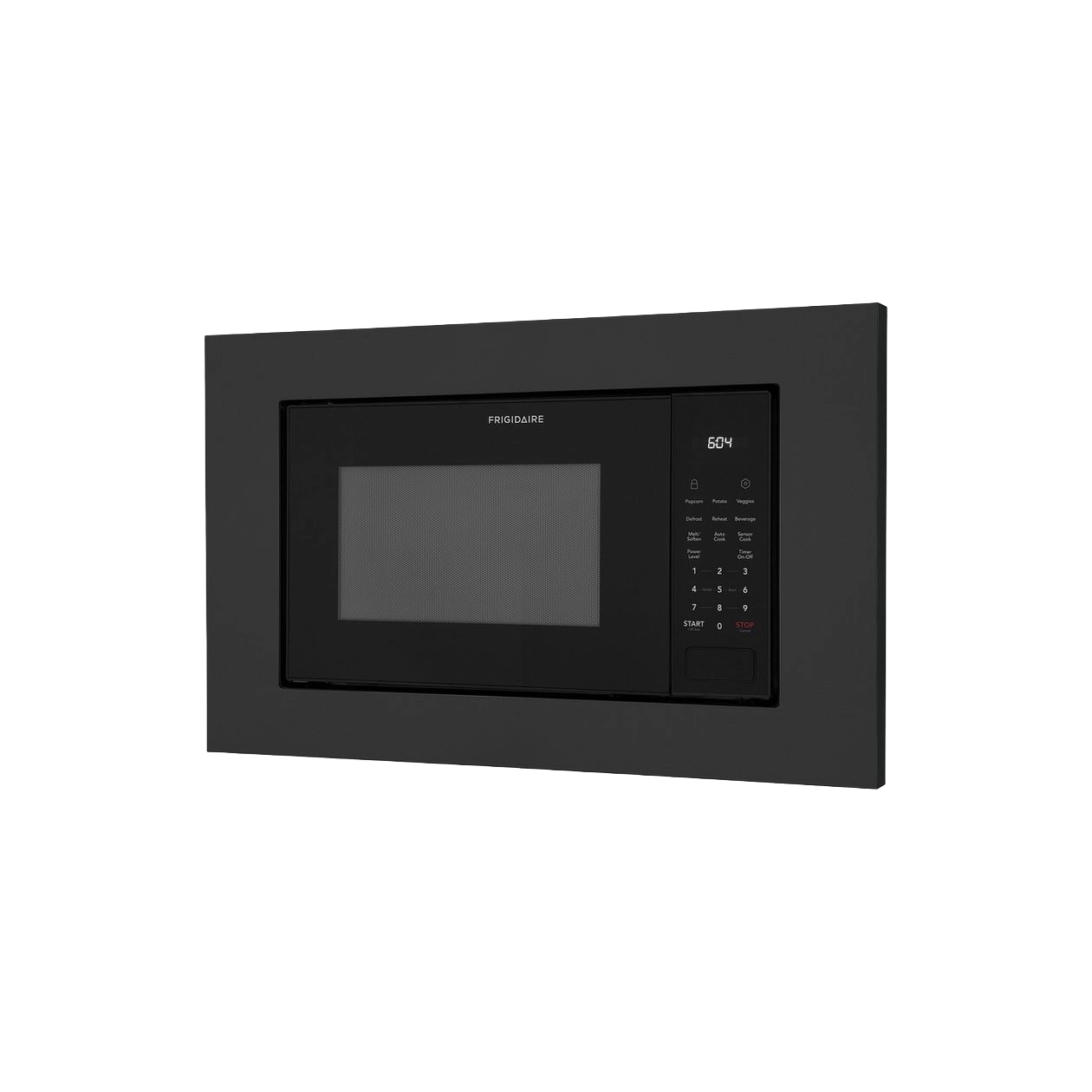 30" Black Stainless Steel Microwave Trim Kit