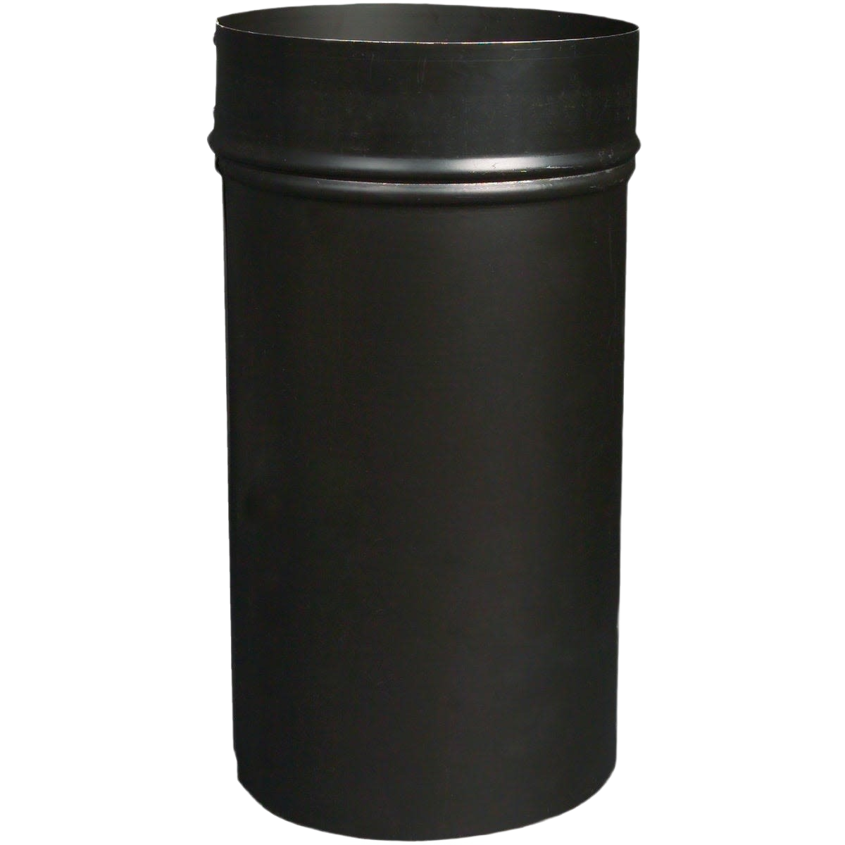 Black slip-joint stove pipe for solid fuel appliances in Plumbing and Home Improvement under $50 collection