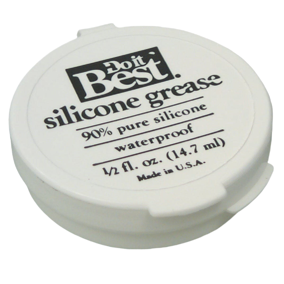 Small white container of silicone grease for plumbing and home improvement projects under $25 collection