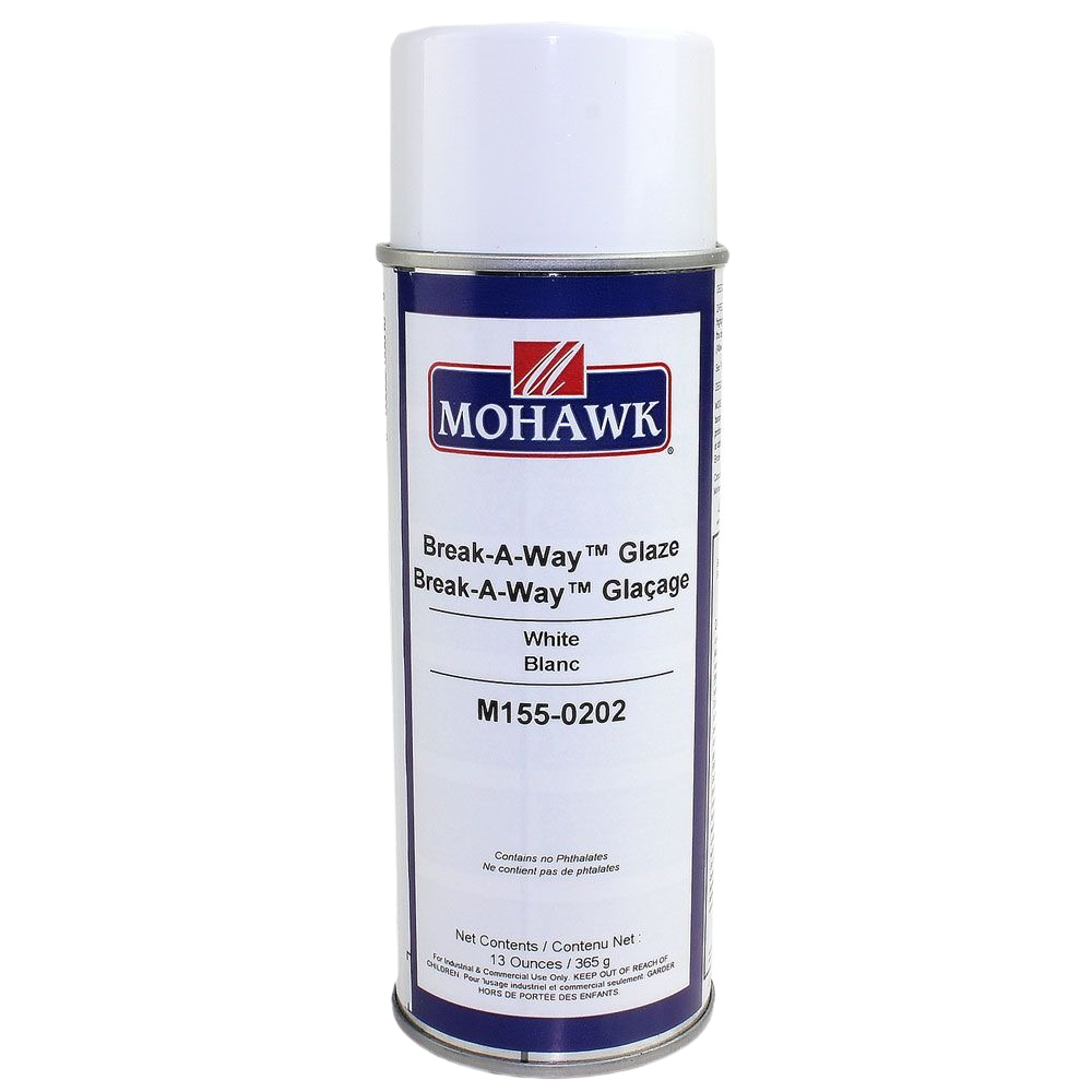 White break-away glaze aerosol spray can for woodworking and finishing in stains, sealers, and under $50 collections