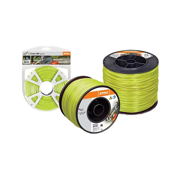 Three spools of bright green trimmer line for power tool accessories and home improvement tasks under $100
