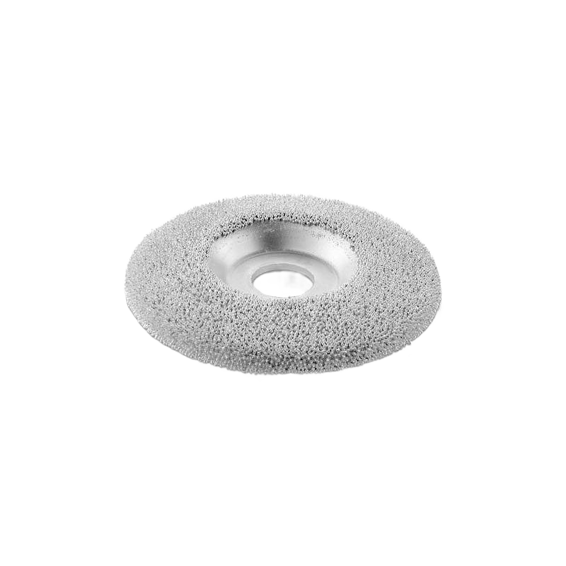Coarse shaping disc with textured surface for power tools used in metal and wood shaping tasks in home improvement projects