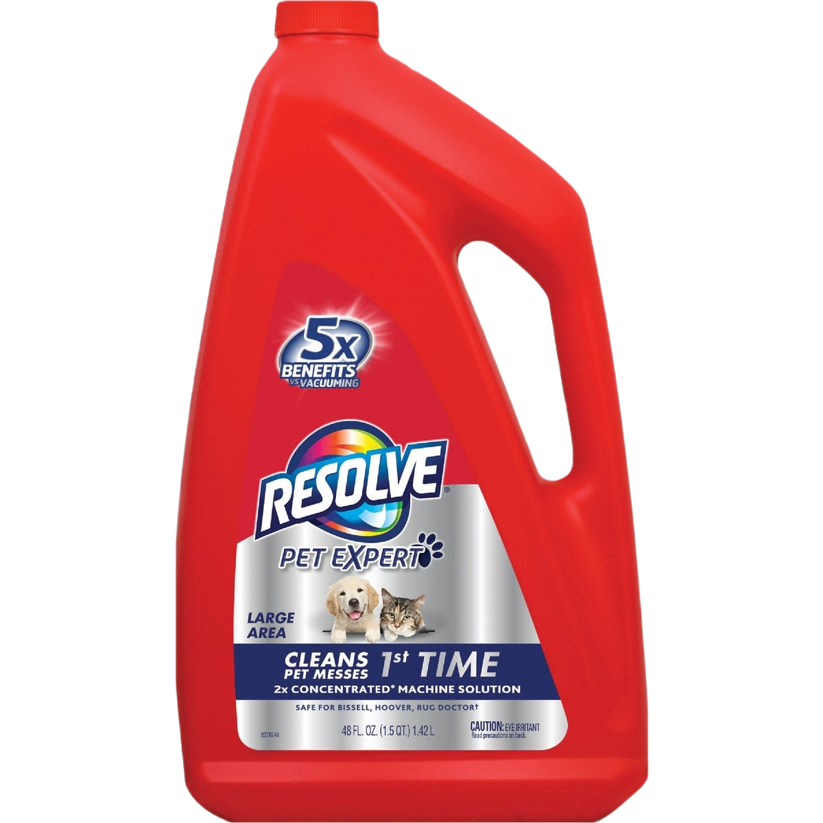 Red jug of concentrated pet formula carpet cleaner for steam machines in cleaning supplies under $50 collection