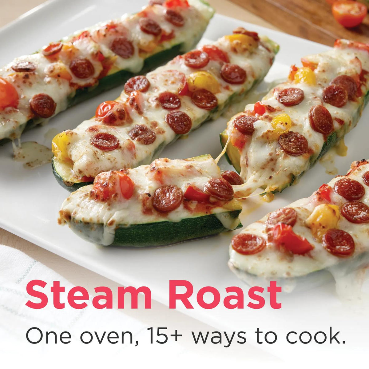 30" Front Control Induction Range with Stone-Baked Pizza