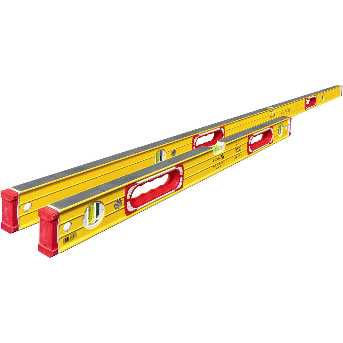 Stabila 72"/32" Type 196 Spirit Levels Concrete Set