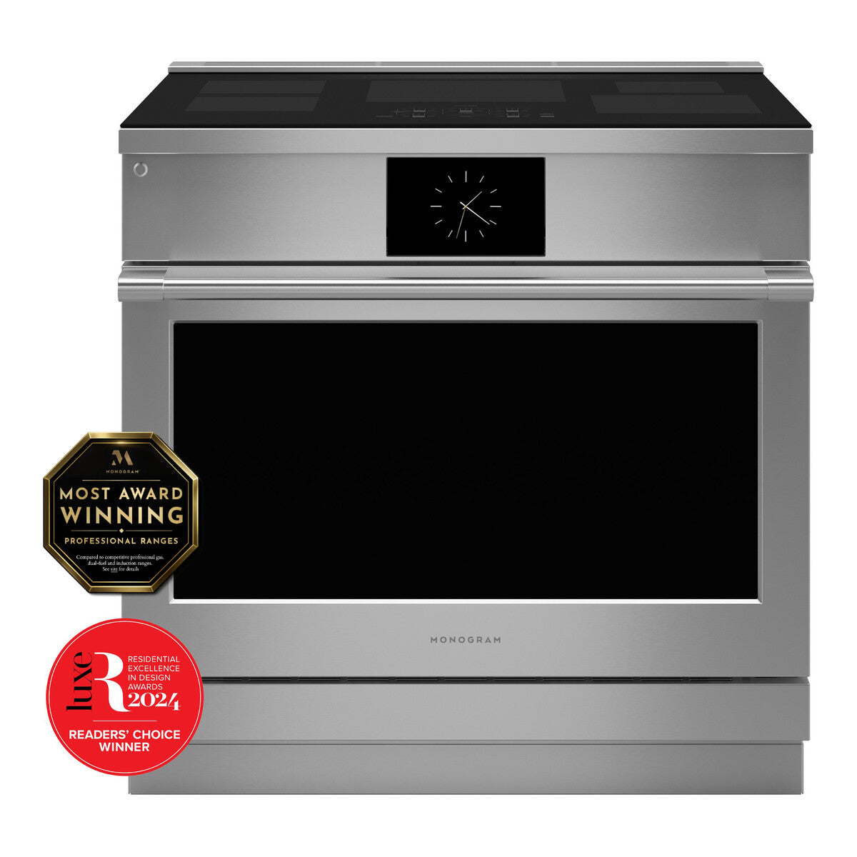 Monogram 36" Induction Professional Range with 5 elements