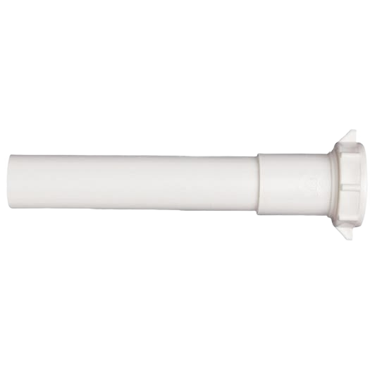Do it Best 1-1/2" x 6" White Plastic Extension Tube