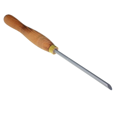 Wood handle crown wedge tool with metal blade for home improvement and woodworking tasks