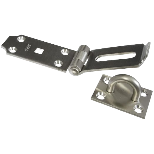 Extra heavy-duty metal hinge hasp with rust-resistant finish for door and gate hardware in home improvement collections under $50