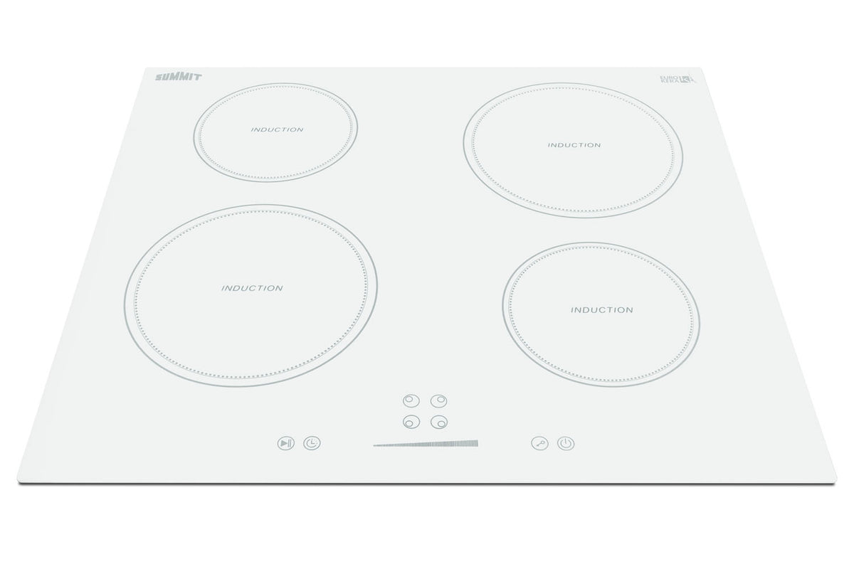 24" Wide 208-240V 4-Zone Induction Cooktop