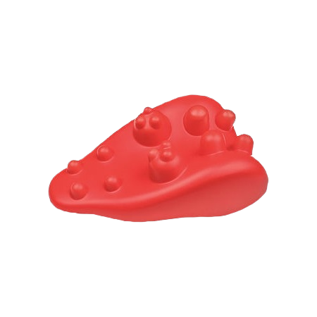 Red acupressure pillow with raised nodes for targeted pain relief in Health & Beauty and Under $50 collections