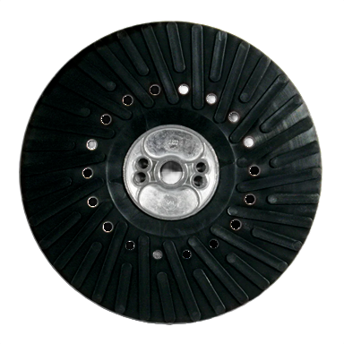 7-inch black fiber disc backing pad with metal center for power tool accessories and abrasives under $50 collection