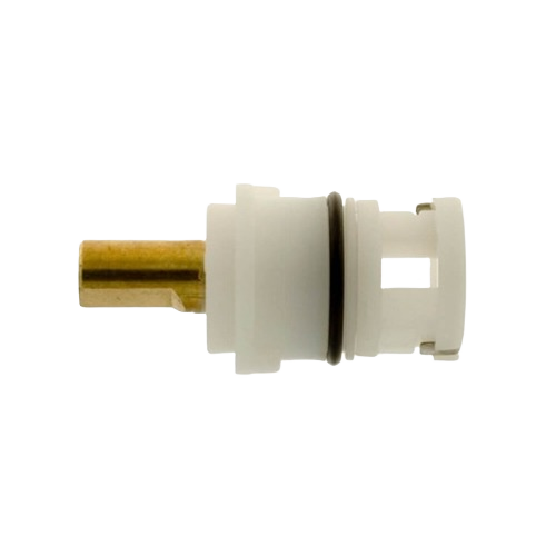 Replacement hot and cold faucet stem with brass and plastic construction for plumbing repair parts under $50