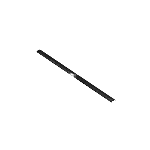 Replacement black rubber squeegee blade with mounting holes for use in home improvement and tools applications